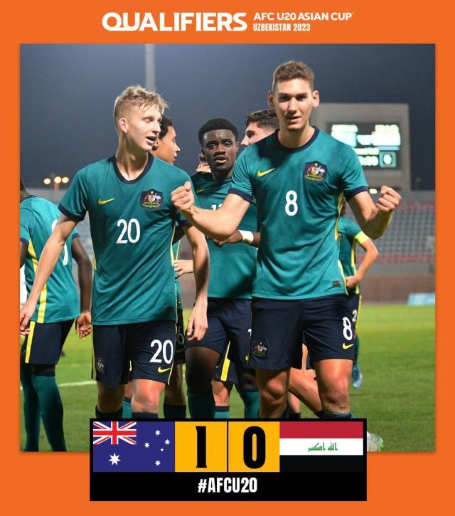 雷竞技平台-U20亚预赛落幕 澳大利亚伊拉克获最后两张入场券